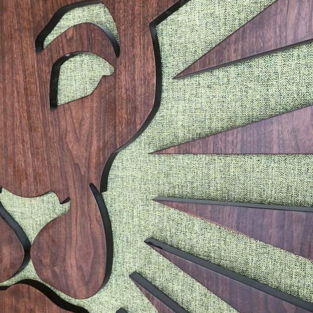 LION SIGN CUT BY CNC