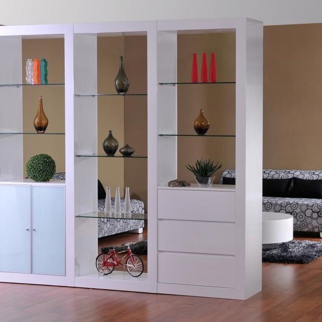 WHITE SHELVING